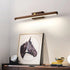 Schwarznuss Holz LED-Wandleuchte